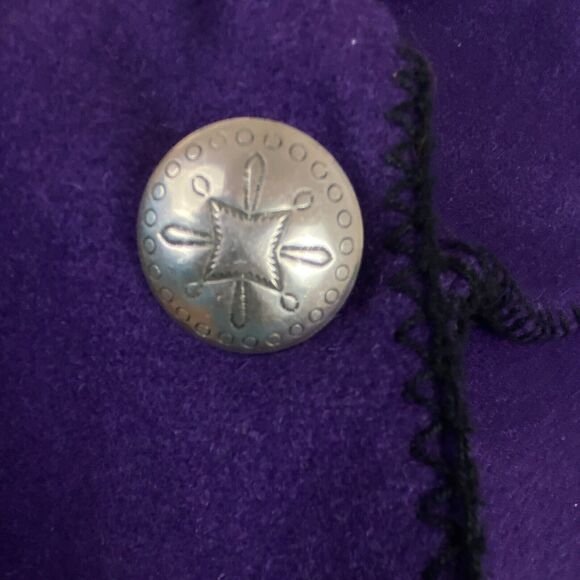 Midwest Garment Co Purple Wool Blend Bolero Jacket Women's Size Large - Picture 3 of 6